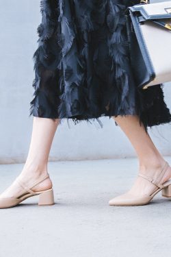 Chic Korean Style Genuine Leather Mid-Heel Sandals for Bridesmaids - Chunky Heel, Pointed Toe, Slimming Design for Spring/Summer