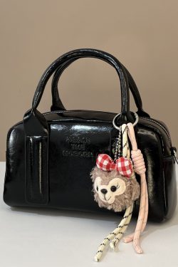 Chic Letter Design Handbag for Women, Trendy Tote Bag, 2025 Fashionable Shoulder Crossbody Bag, High-End Pillow Style