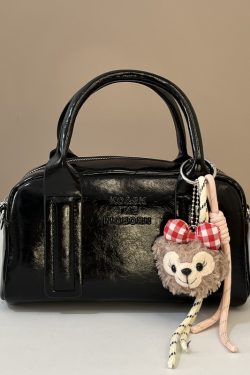 Chic Letter Design Handbag for Women, Trendy Tote Bag, 2025 Fashionable Shoulder Crossbody Bag, High-End Pillow Style