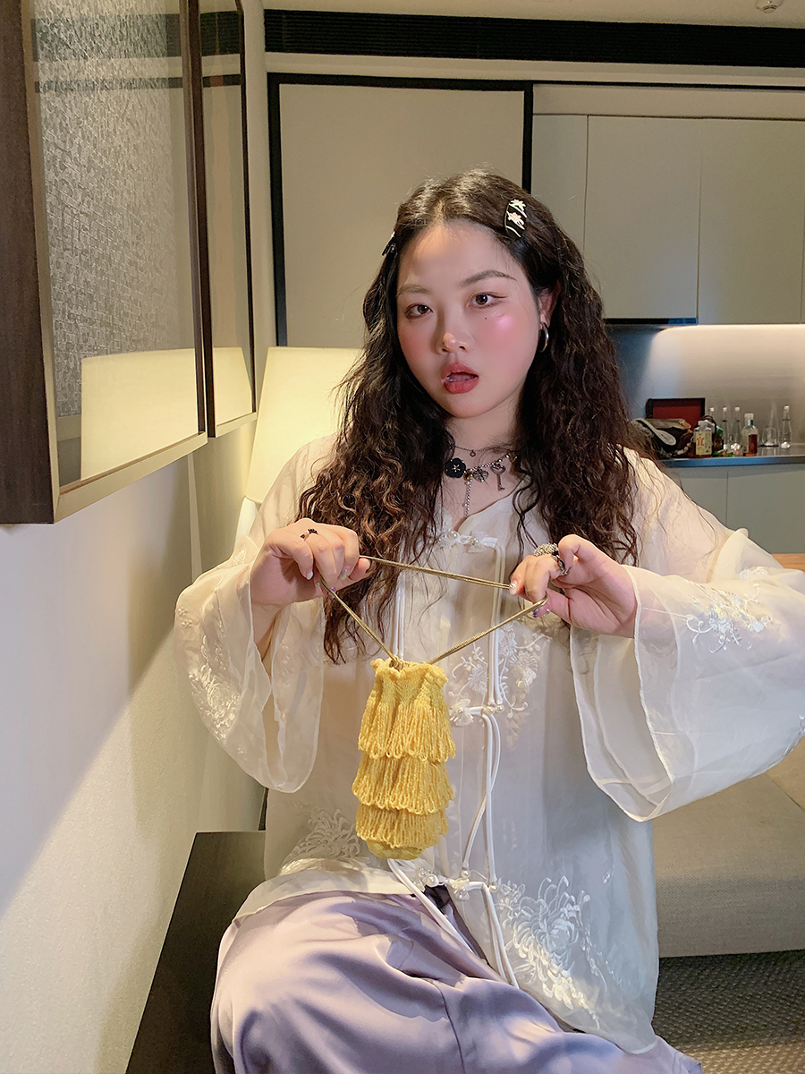 Chinese Style National Wind Shirt for Women - Unique Spring Top 2025, Elegant Design, Vintage Aesthetic, Bohemian Fashion Chinese Style National Wind Shirt for Women - Unique Spring Top 2025, Elegant Design, Vintage Aesthetic, Bohemian Fashion