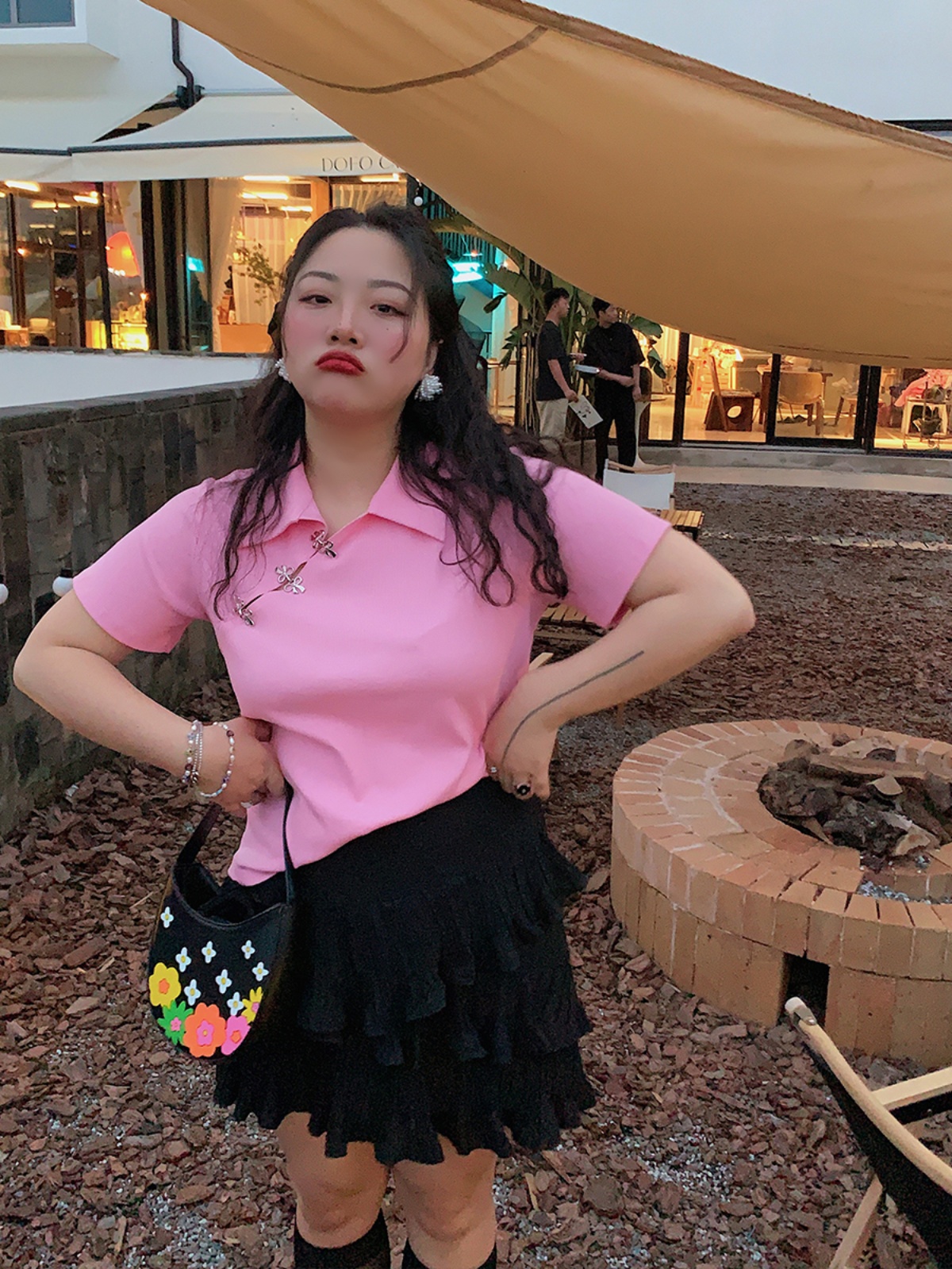 Chinese-Style Retro Short Sleeve T-Shirt for Women, Plus Size Polo Top, Spring Summer National Design, Vintage Aesthetic Chinese-Style Retro Short Sleeve T-Shirt for Women, Plus Size Polo Top, Spring Summer National Design, Vintage Aesthetic