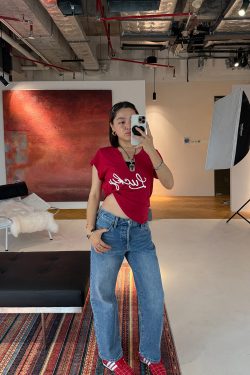 Classic American Low Waist Slim Straight Fit Butt-Hugging Jeans in ICVIBE Cone Fabric - Trendy Y2K Style Denim