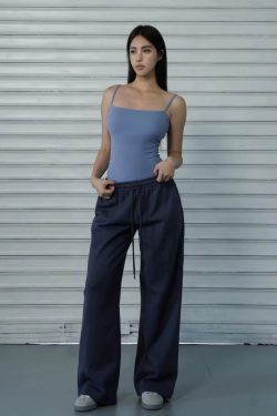 Classic Knitted Ribbed Fitted Tank Top - Versatile Basic Vest for Casual Wear, 90s Style, Essential Wardrobe Staple