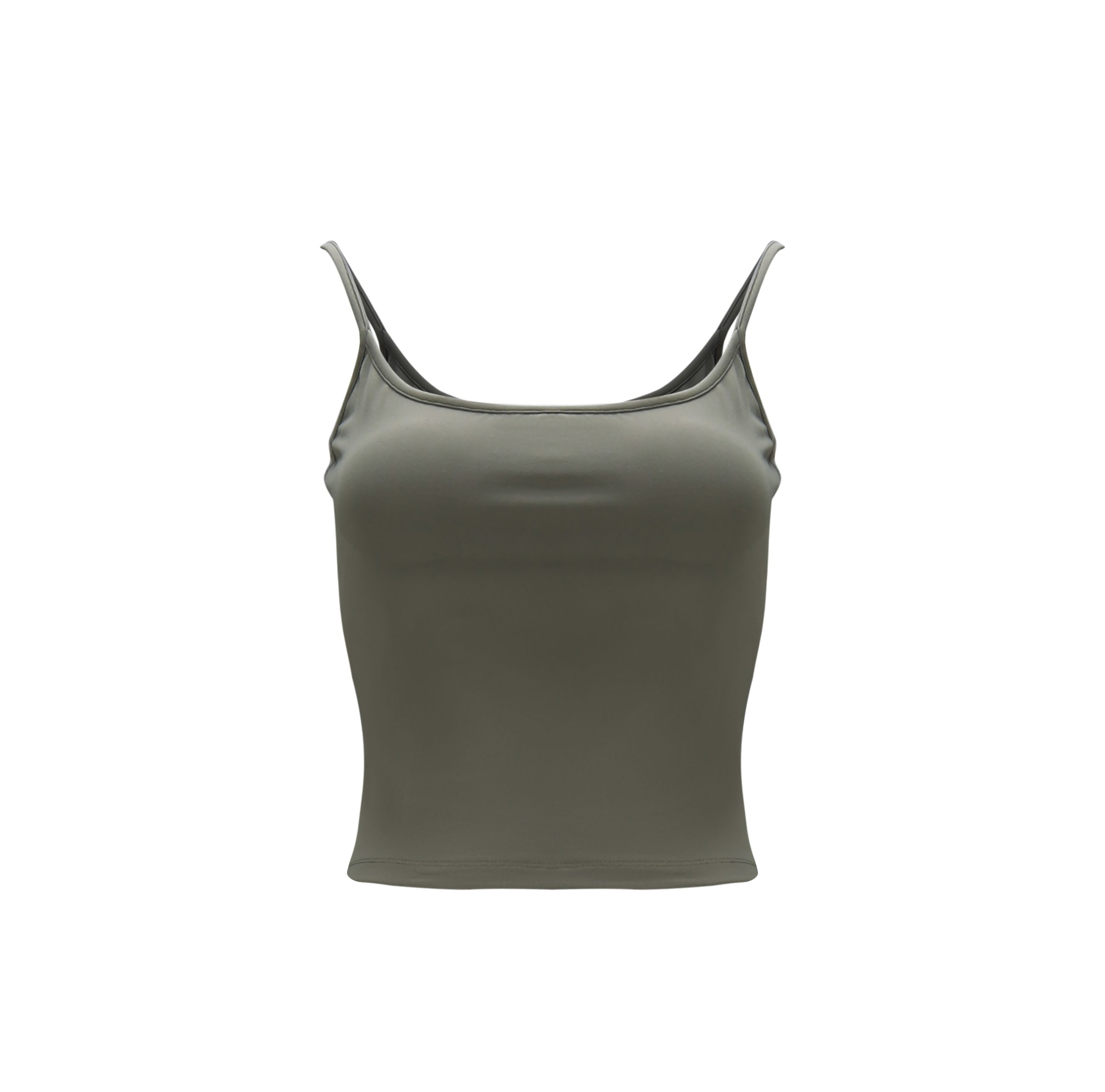 Classic Padded Strap Tank Top with Double-Layer Design for Slim Fit and Side Breast Coverage - Perfect for Y2K and Everyday Style Classic Padded Strap Tank Top with Double-Layer Design for Slim Fit and Side Breast Coverage - Perfect for Y2K and Everyday Style