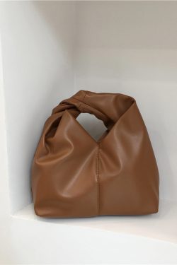 Cloud Bag Handbag 2023 - High-End Smooth Leather, Wrinkled Design, Small Size, Korean Style Fashion Accessory