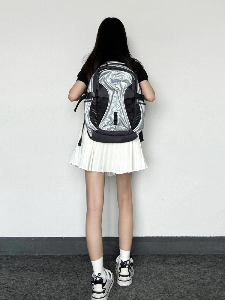 College Style Color-Blocking Short-Sleeve Women's Cropped T-Shirt with Bow Tie and Doll Collar, Slim-Fit, Summer Fashion College Style Color-Blocking Short-Sleeve Women's Cropped T-Shirt with Bow Tie and Doll Collar, Slim-Fit, Summer Fashion