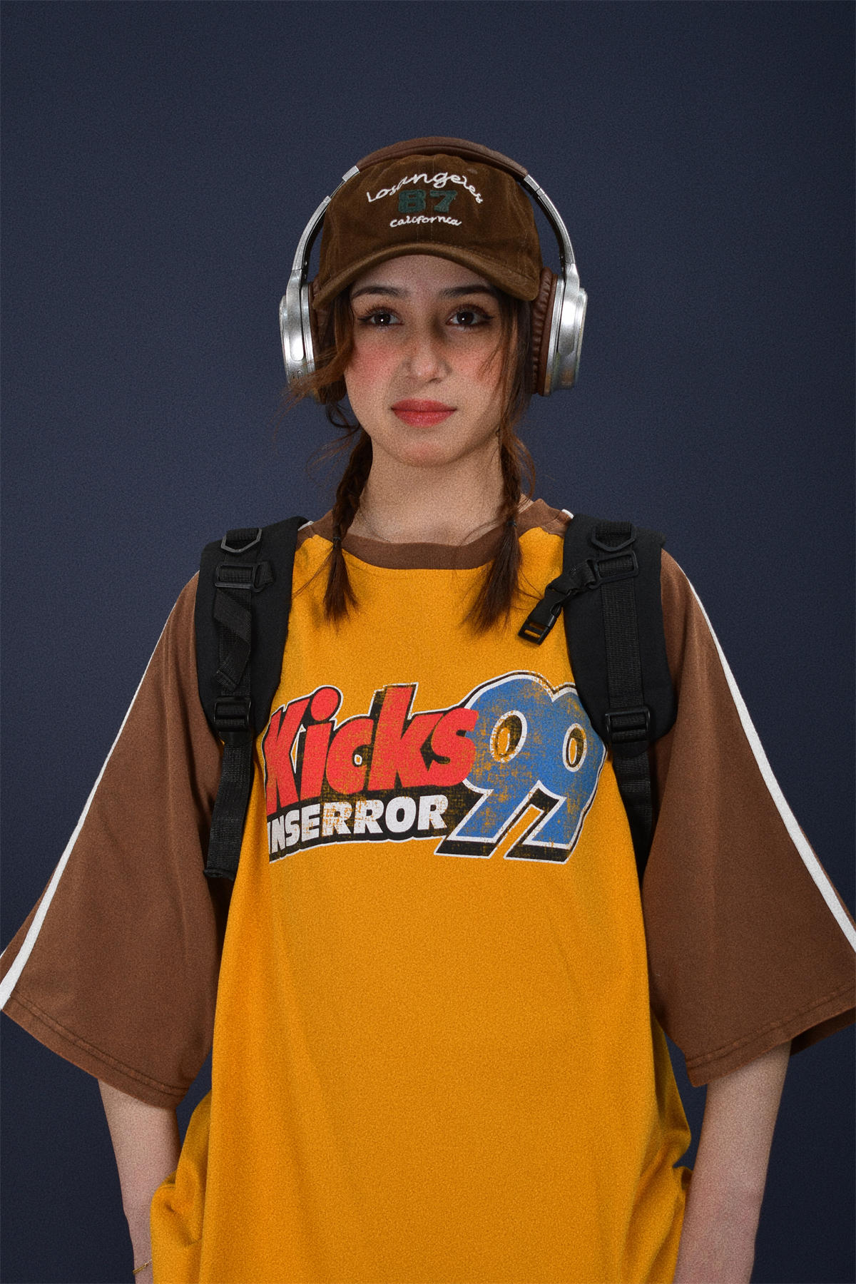 Color-Block Retro Sports Short Sleeve T-Shirt for Summer - Loose Fit Distressed Double Stripe Trendy Style Color-Block Retro Sports Short Sleeve T-Shirt for Summer - Loose Fit Distressed Double Stripe Trendy Style