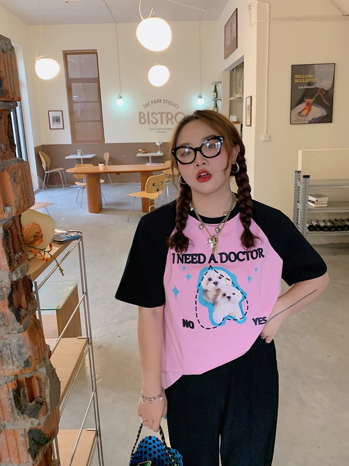 Color-Block Short Sleeve T-Shirt for Women with Shoulder Pads - Stylish Summer 2025 Blouse, Age-Reducing, Trendy Fashion Top Color-Block Short Sleeve T-Shirt for Women with Shoulder Pads - Stylish Summer 2025 Blouse, Age-Reducing, Trendy Fashion Top