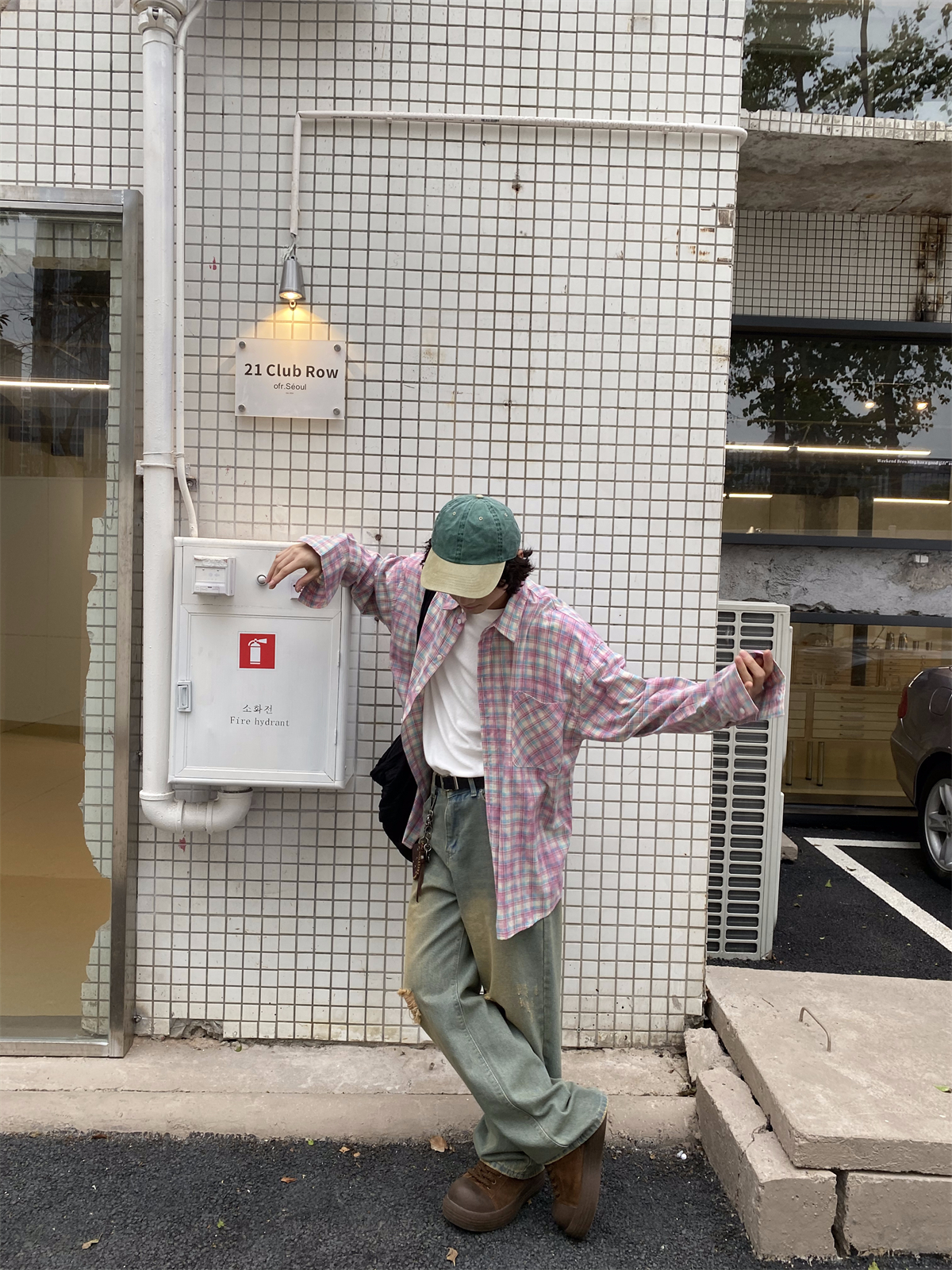 Color-Blocked Patchwork Plaid Long Sleeve Shirt Jacket for Men and Women - Retro Loose Casual Checkered Top for Spring, Summer, Autumn Color-Blocked Patchwork Plaid Long Sleeve Shirt Jacket for Men and Women - Retro Loose Casual Checkered Top for Spring, Summer, Autumn