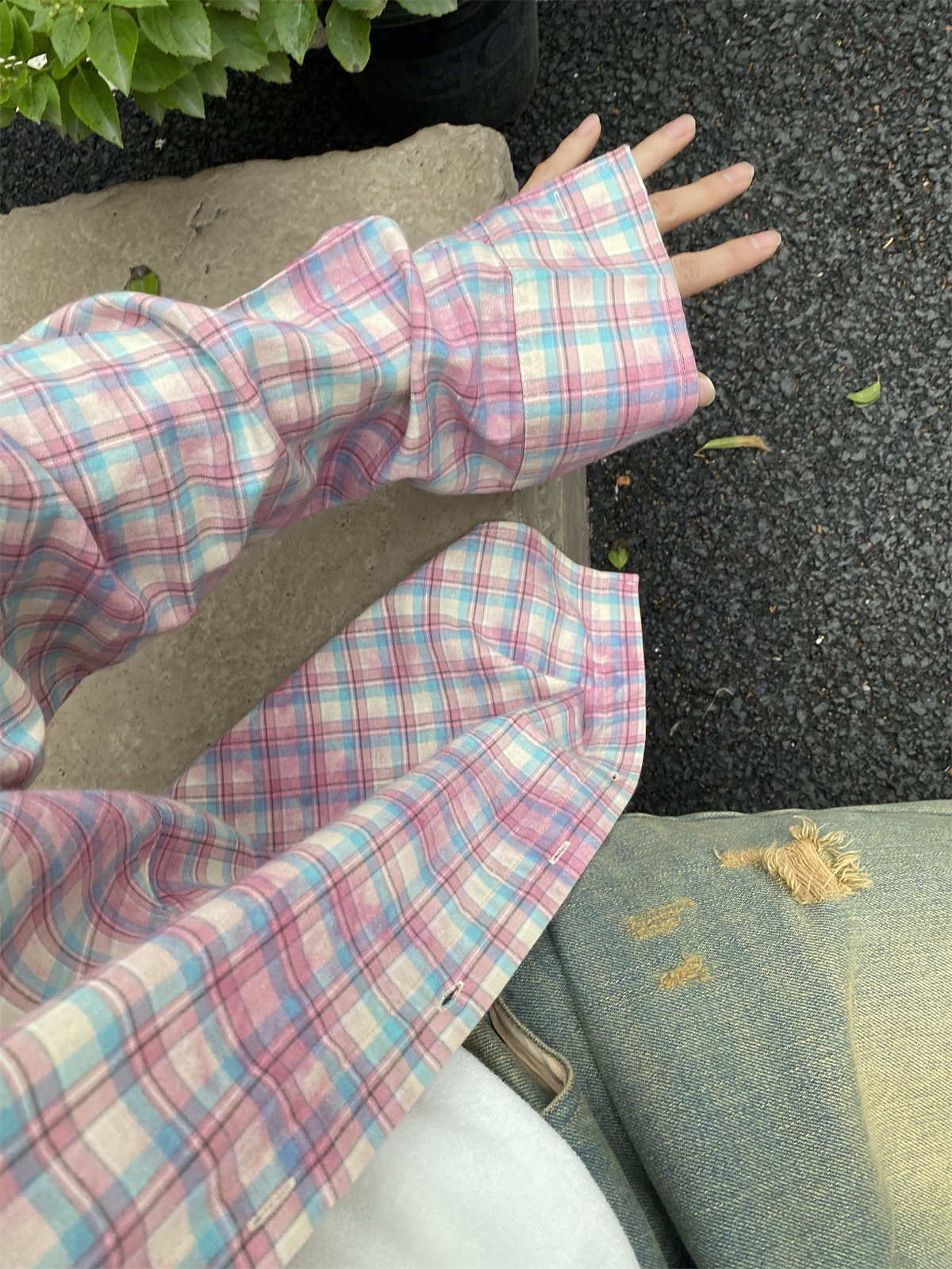 Color-Blocked Patchwork Plaid Long Sleeve Shirt Jacket for Men and Women - Retro Loose Casual Checkered Top for Spring, Summer, Autumn Color-Blocked Patchwork Plaid Long Sleeve Shirt Jacket for Men and Women - Retro Loose Casual Checkered Top for Spring, Summer, Autumn