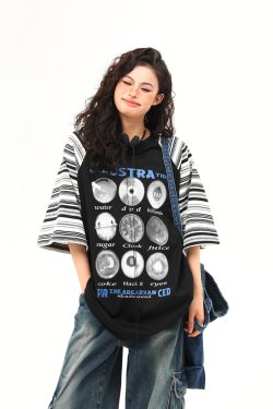 Color-Blocking Raglan Short Sleeve T-Shirt for Men and Women - Trendy Summer Couple Top, American Street Style Fashion