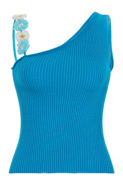 Colorful Dopamine Floral Half-Skirt Set - Women's Floral Strap Vest and Short Skirt, Y2K Style, Trendy Summer Outfit