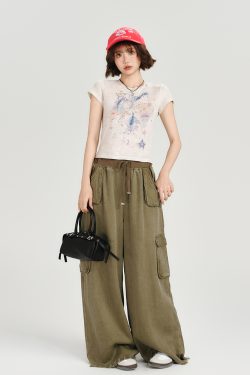 Colorful Dot Print Short Sleeve T-Shirt for Women - American Retro Style, Round Neck, Slim Fit, Summer Fashion Top