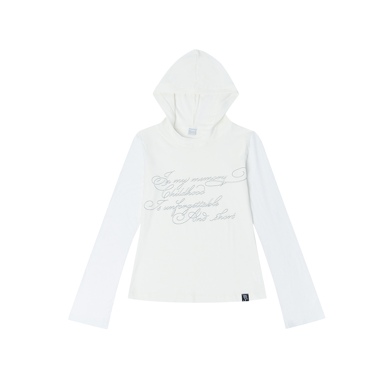 Colorful Patchwork Long Sleeve Hoodie T-Shirt with Random Star Print - Black, White, Gray Casual Style Colorful Patchwork Long Sleeve Hoodie T-Shirt with Random Star Print - Black, White, Gray Casual Style