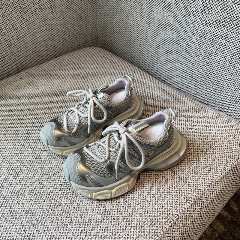 Colorful Thick-Soled Dad Shoes for Women - 2025 New Style Height-Increasing Mesh Casual Sports Sneakers Colorful Thick-Soled Dad Shoes for Women - 2025 New Style Height-Increasing Mesh Casual Sports Sneakers