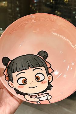 Colorful Underglaze Ceramic Dinner Plate Set - Elegant Tableware for Home, 2025 Model, Unique Design, Perfect for Dining and Decor