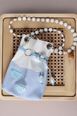 Compact Beaded Fish Tank Bag for Women - 2025 Summer Crossbody Phone Bag, Cute Small Shoulder Bag