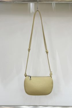 Compact Soft Leather Lychee Pattern Crossbody Bag - Cute Lightweight Versatile Shoulder Phone Bag for Spring and Summer