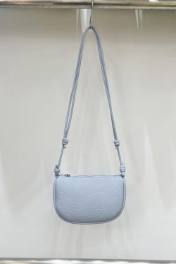 Compact Soft Leather Lychee Pattern Crossbody Bag - Cute Lightweight Versatile Shoulder Phone Bag for Spring and Summer