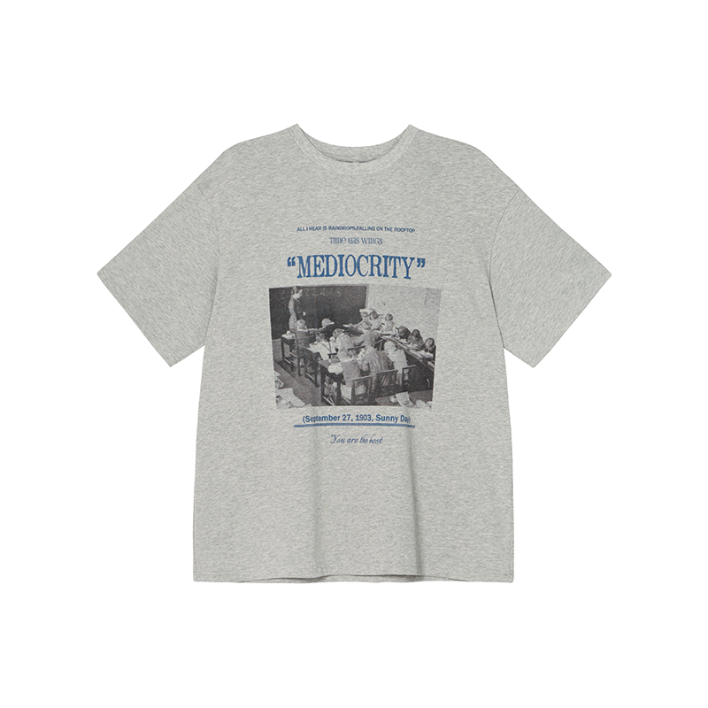 Contrast Color Portrait Print Round Neck Short Sleeve T-Shirt for Women - Loose Fit Pure Cotton Summer Style 2025 Contrast Color Portrait Print Round Neck Short Sleeve T-Shirt for Women - Loose Fit Pure Cotton Summer Style 2025