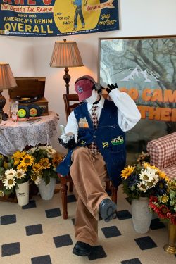 Cow Print Denim Vest - Vintage Style Retro Gilet for Autumn, Versatile Loose Fit Fashion, 90s Inspired, Handmade Spray Paint Design