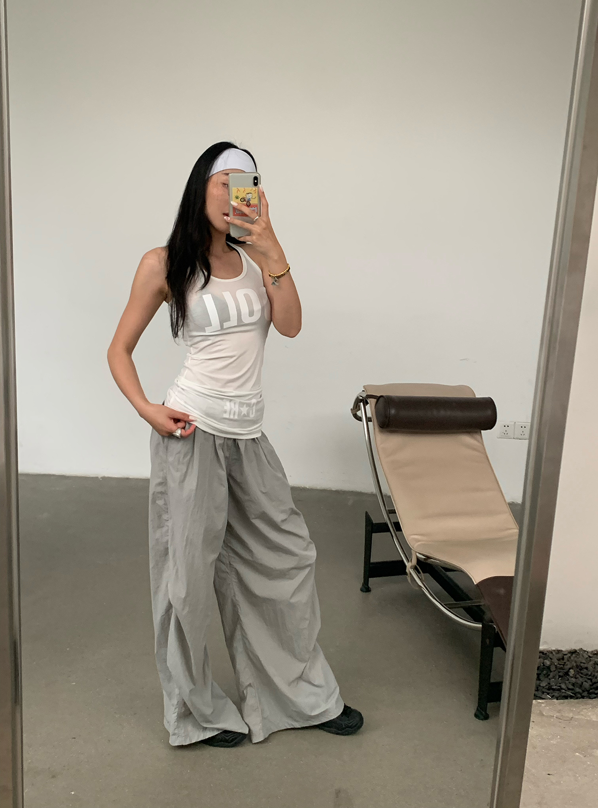 Cross-Back Tank Dress in Semi-Transparent Tencel with Dollcore Print, High Comfort Stretch Fabric for Aesthetic Style Cross-Back Tank Dress in Semi-Transparent Tencel with Dollcore Print, High Comfort Stretch Fabric for Aesthetic Style