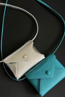 Crossbody Wallet and Envelope Card Holder - INS Style Small Waist Bag, Neck Pouch, Coin Purse - High-Quality Texture Single-Shoulder Bag