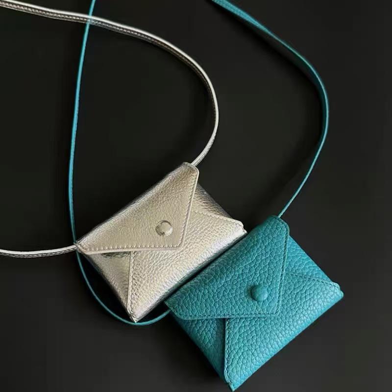 Crossbody Wallet and Envelope Card Holder - INS Style Small Waist Bag, Neck Pouch, Coin Purse - High-Quality Texture Single-Shoulder Bag Crossbody Wallet and Envelope Card Holder - INS Style Small Waist Bag, Neck Pouch, Coin Purse - High-Quality Texture Single-Shoulder Bag