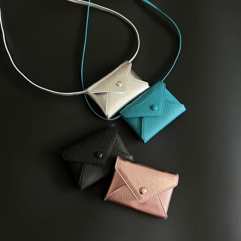 Crossbody Wallet and Envelope Card Holder - INS Style Small Waist Bag, Neck Pouch, Coin Purse - High-Quality Texture Single-Shoulder Bag Crossbody Wallet and Envelope Card Holder - INS Style Small Waist Bag, Neck Pouch, Coin Purse - High-Quality Texture Single-Shoulder Bag