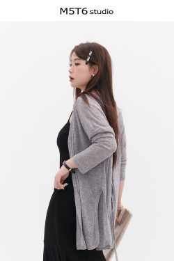 Curvy Paper Doll Cardigan - Stylish Lightweight Sun Protection Top for Effortless Layering