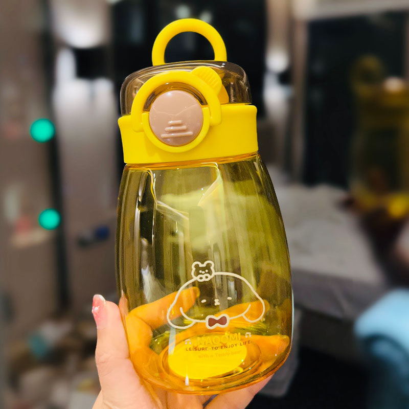 Cute 1L Plastic Straw Cup - High-Quality Graduation Water Bottle for Students, Perfect Gift for School and Summer Activities Cute 1L Plastic Straw Cup - High-Quality Graduation Water Bottle for Students, Perfect Gift for School and Summer Activities