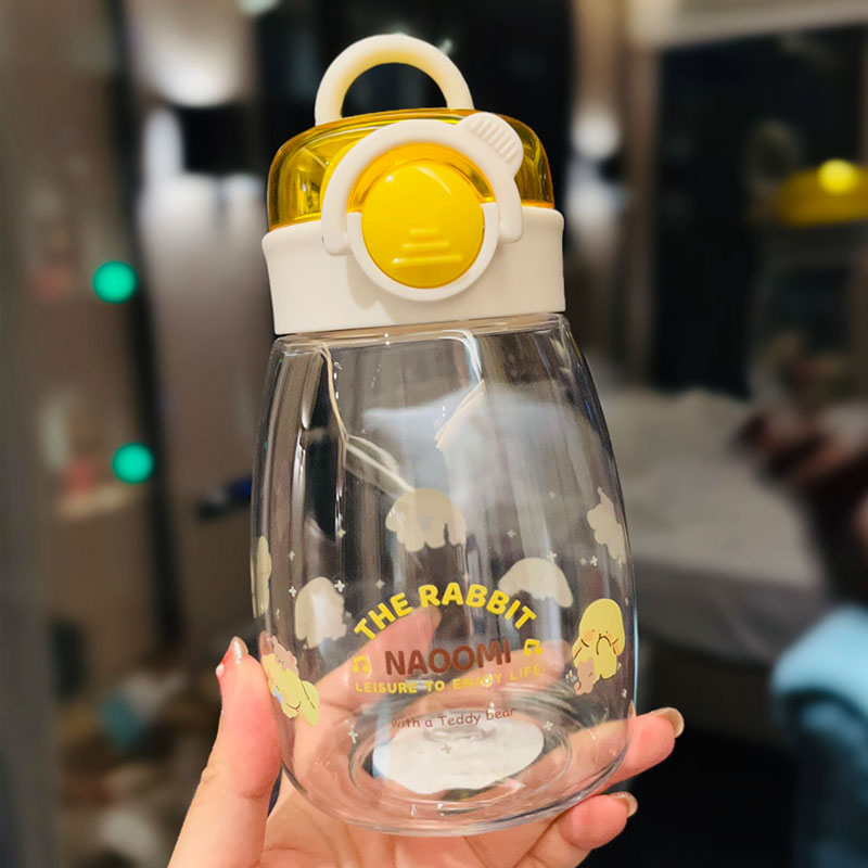 Cute 1L Plastic Straw Cup - High-Quality Graduation Water Bottle for Students, Perfect Gift for School and Summer Activities Cute 1L Plastic Straw Cup - High-Quality Graduation Water Bottle for Students, Perfect Gift for School and Summer Activities