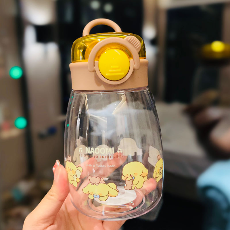 Cute 1L Plastic Straw Cup - High-Quality Graduation Water Bottle for Students, Perfect Gift for School and Summer Activities Cute 1L Plastic Straw Cup - High-Quality Graduation Water Bottle for Students, Perfect Gift for School and Summer Activities