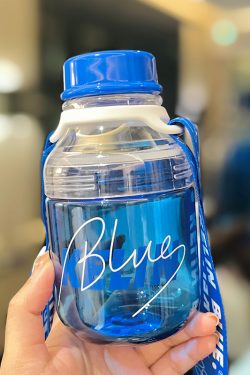 Cute 1L Plastic Straw Cup - High-Quality Graduation Water Bottle for Students, Perfect Gift for School and Summer Activities