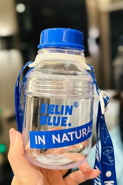 Cute 1L Plastic Straw Cup - High-Quality Graduation Water Bottle for Students, Perfect Gift for School and Summer Activities