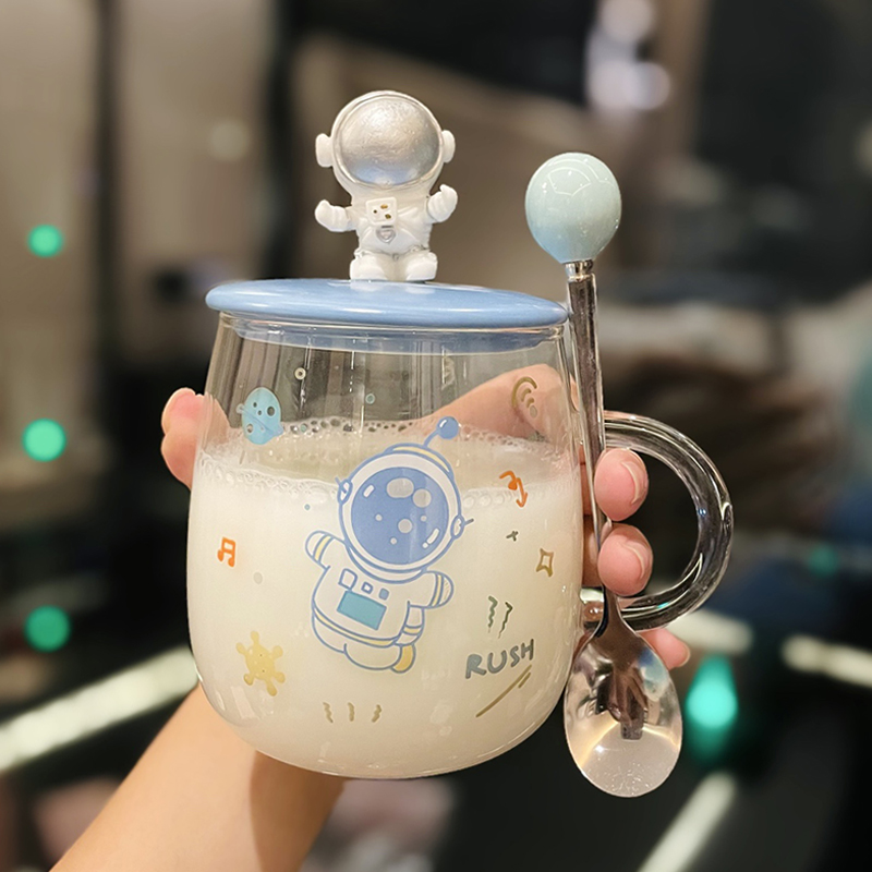 Cute Bee Ceramic Mug with Lid and Spoon - Perfect Breakfast Mug for Girls, Best Friend Birthday Gift, Water and Coffee Cup Cute Bee Ceramic Mug with Lid and Spoon - Perfect Breakfast Mug for Girls, Best Friend Birthday Gift, Water and Coffee Cup