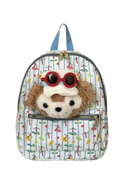 Cute Cartoon Duffy Bear Backpack - Soft Large Capacity School Bag for Girls - Trendy 2024 Style