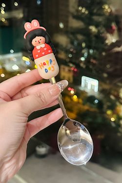 Cute Cat Ceramic Mug with Lid - Adorable Coffee Cup for Girls, Office Use, Perfect Birthday Gift, Trendy 2025 Design