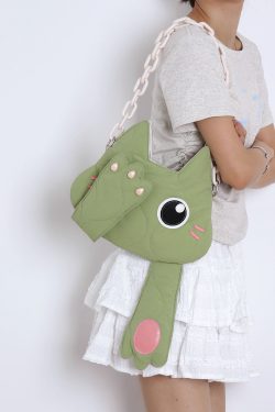Cute Cat Face Covering Crossbody Bag for Girls - Niche Design, Perfect Birthday Gift for Spring and Summer Fashion