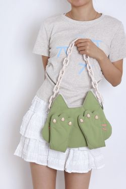 Cute Cat Face Covering Crossbody Bag for Girls - Niche Design, Perfect Birthday Gift for Spring and Summer Fashion