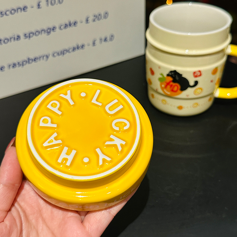 Cute Ceramic Water Cup with Lid, Girly Heart Mug for Iced Americano & Breakfast Milk, Ideal for Coffee Lovers Cute Ceramic Water Cup with Lid, Girly Heart Mug for Iced Americano & Breakfast Milk, Ideal for Coffee Lovers