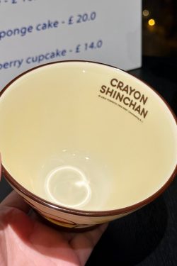 Cute Conical Hat Ceramic Rice Bowl for Kids - 2025 New Model, Adorable Crayon Shin-chan Design, Perfect Noodle Bowl for Children