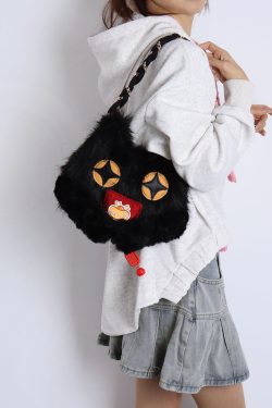 Cute Crossbody Bag with Hugging Cat Design, Adorable New Year Gift, Trendy Korean Style Accessory for Cat Lovers