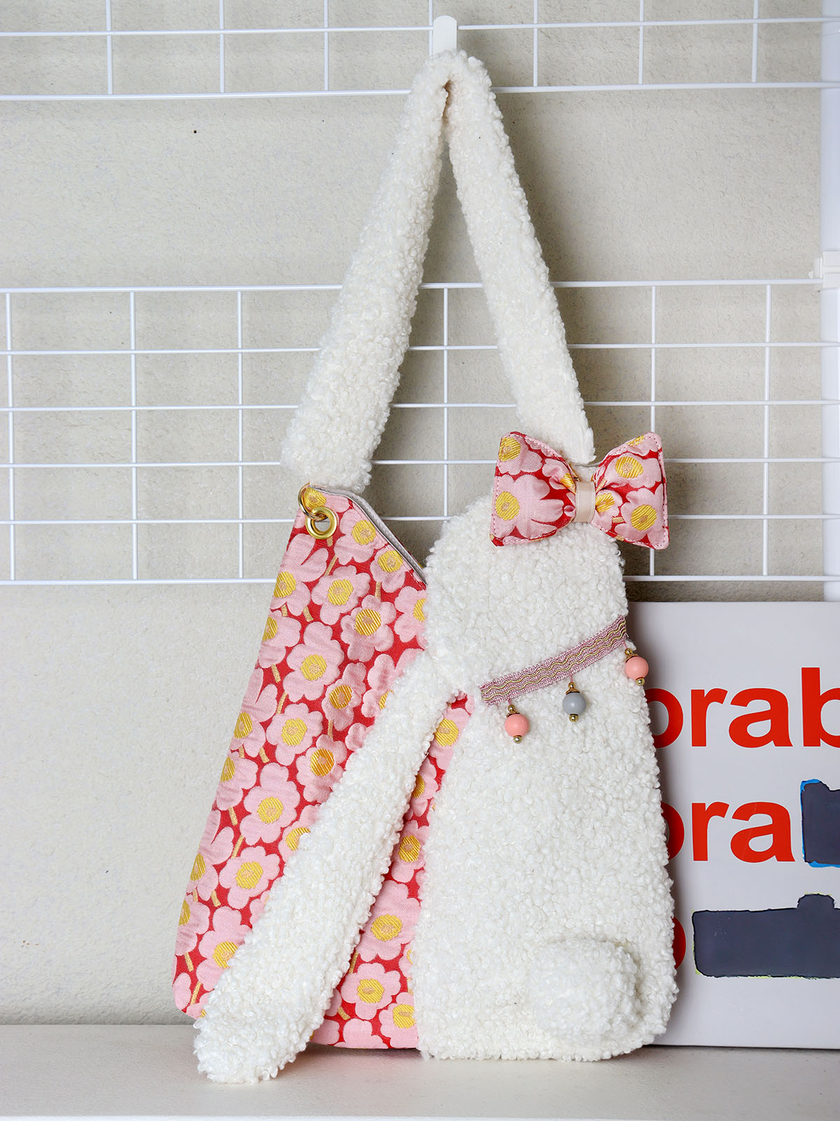 Cute Floppy-Eared Rabbit Plush Color-Blocking Large Capacity Shoulder Crossbody Bag – Adorable Y2K Style for Everyday Use Cute Floppy-Eared Rabbit Plush Color-Blocking Large Capacity Shoulder Crossbody Bag – Adorable Y2K Style for Everyday Use