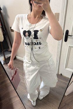 Detachable Two-Way Wear White Wide-Leg Pants for Women - Casual Loose Fit Spring Style, Versatile Straight Long Trousers