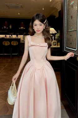 Disney Princess Umbrella Skirt Dress for Girls - Light Evening Birthday Dress with Fishbone Design - Perfect for Magical Parties