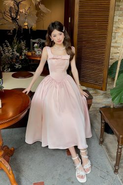 Disney Princess Umbrella Skirt Dress for Girls - Light Evening Birthday Dress with Fishbone Design - Perfect for Magical Parties