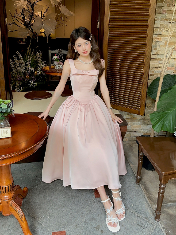 Disney Princess Umbrella Skirt Dress for Girls - Light Evening Birthday Dress with Fishbone Design - Perfect for Magical Parties Disney Princess Umbrella Skirt Dress for Girls - Light Evening Birthday Dress with Fishbone Design - Perfect for Magical Parties