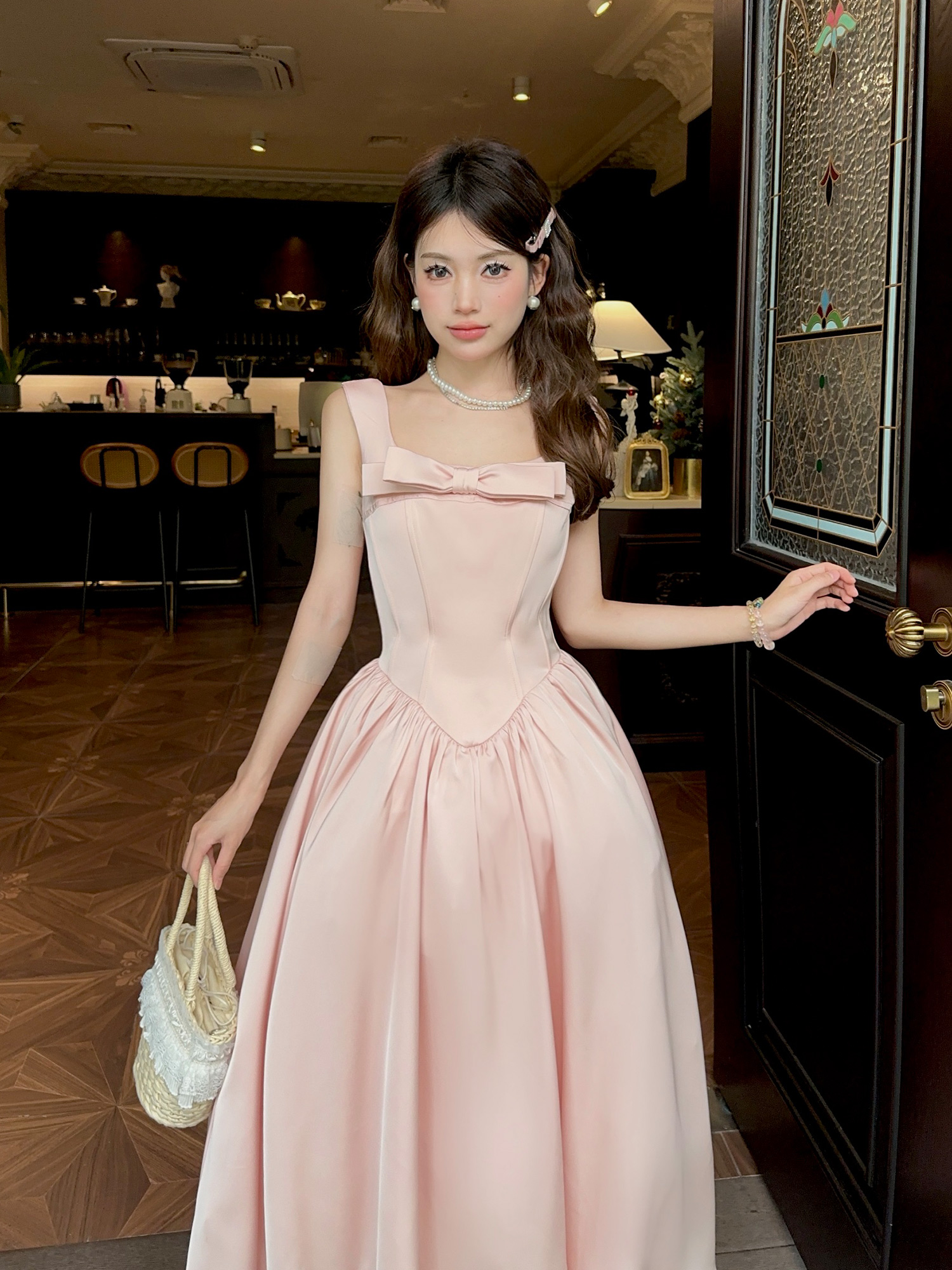 Disney Princess Umbrella Skirt Dress for Girls - Light Evening Birthday Dress with Fishbone Design - Perfect for Magical Parties Disney Princess Umbrella Skirt Dress for Girls - Light Evening Birthday Dress with Fishbone Design - Perfect for Magical Parties