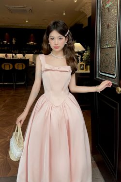 Disney Princess Umbrella Skirt Dress for Girls - Light Evening Birthday Dress with Fishbone Design - Perfect for Magical Parties